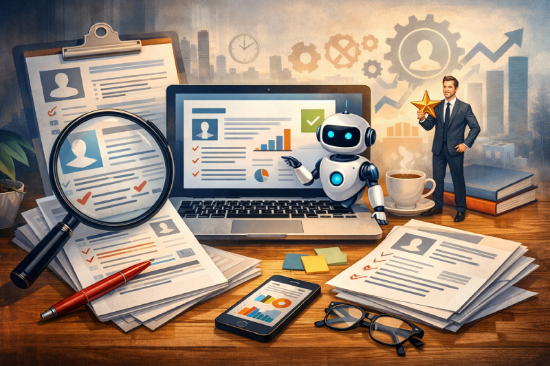 بازنویسی رزومه