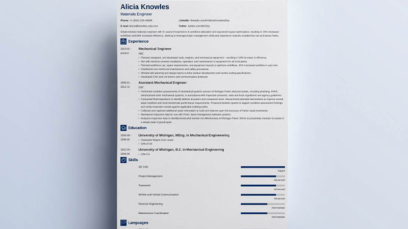 چگونه کل رزومه را در یک صفحه جا بدیم؟ + پاسخ کوتاه